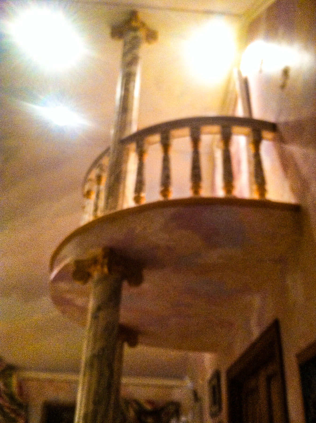 Marble Columns, Gilding