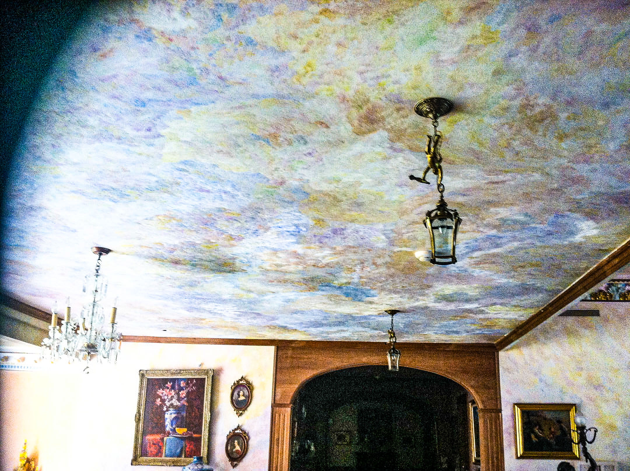 Exotic Ceiling. Done with Artists Oil Paints