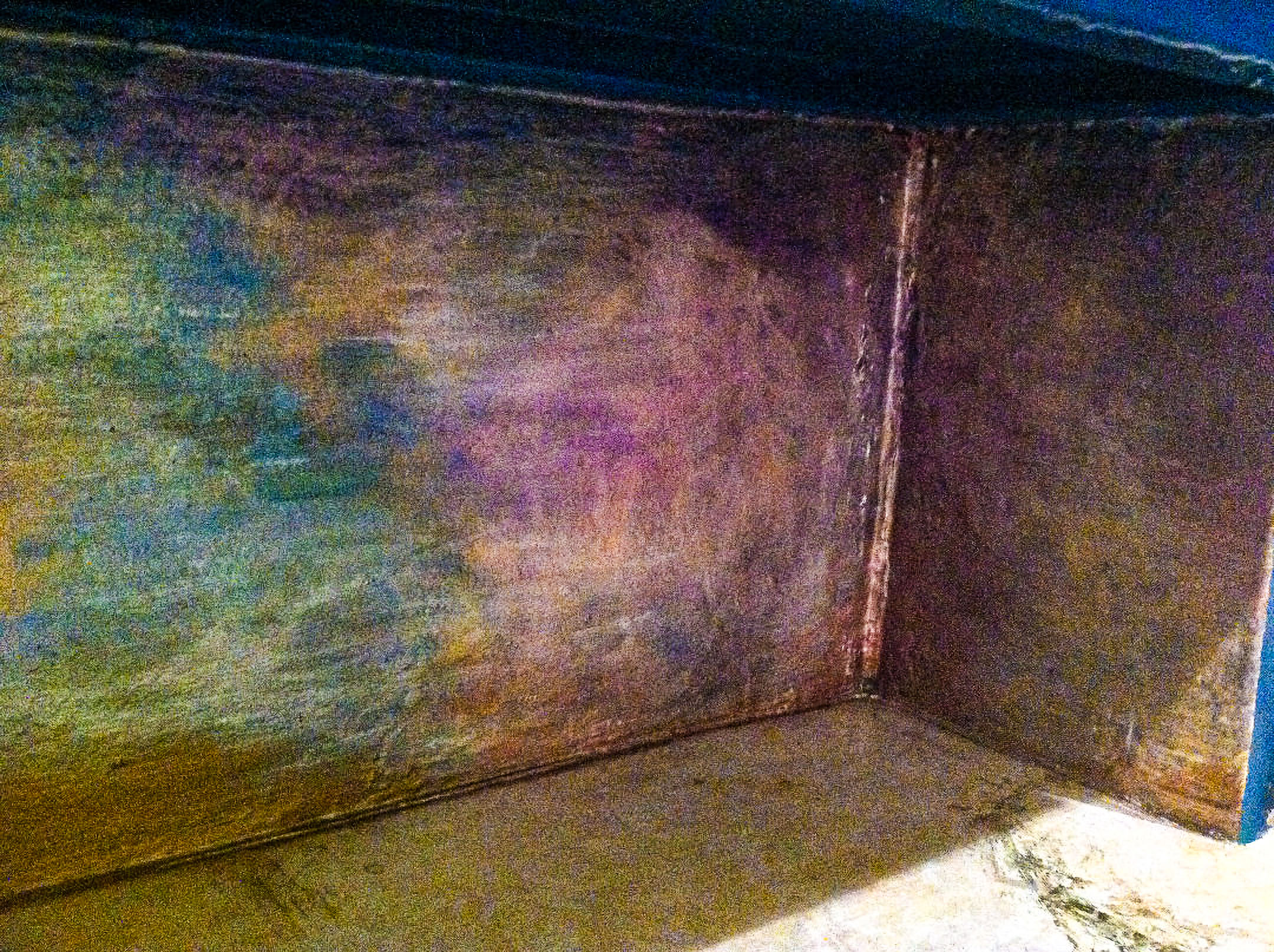 Faux Glass Backsplash