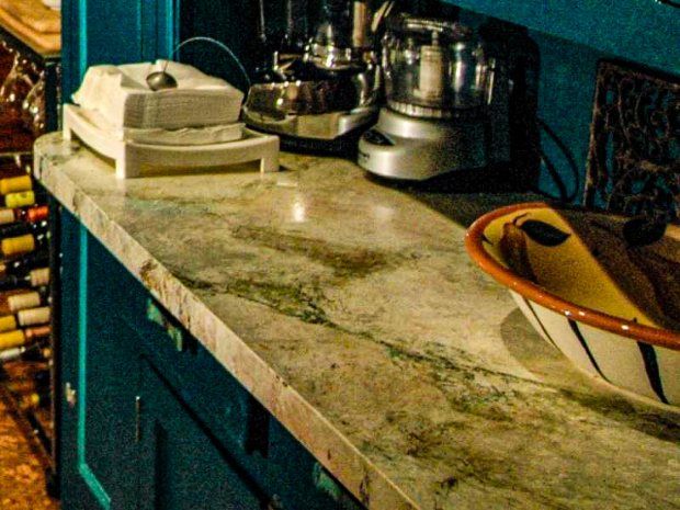 Inlay Turquoise Marble