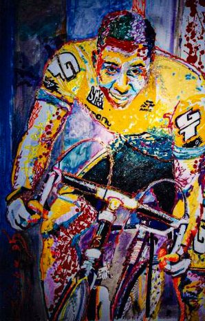 Commissioned Sports Painting