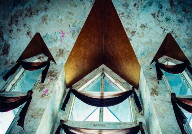 Inlaid Copper Faux, Textured Walls