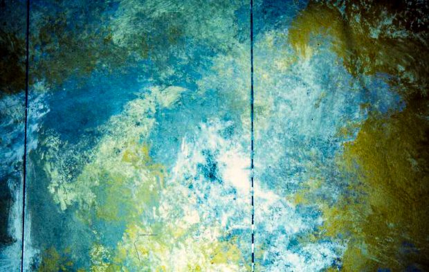 Gold and Silver Room Divider