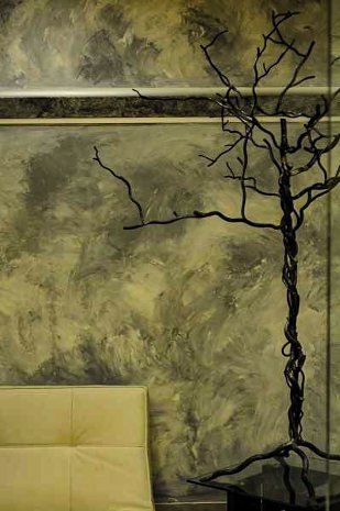 Marble Painted over Old Marble