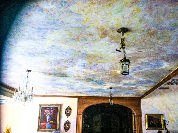 Exotic Ceiling. Done with Artists Oil Paints